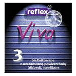 Viva - 3szt - Bie�nikowane z U�ebrowan� Powierzchni� (ribbed)