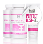 Zestaw 2op. Perfect Bust - 180 tab + 100ml Gel GRATIS! Zestaw 2op. Perfect Bust - 180 tab + 100ml Gel GRATIS!