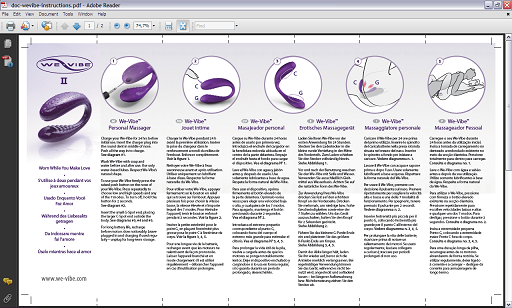 instrukcja we-vibe instrukcja we-vibe